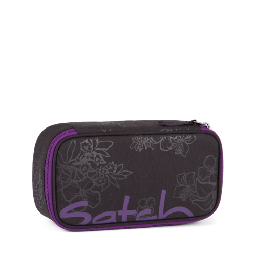Satch by Ergobag Stort Box penalhus - Stort udvalg (Purple Hibiscus)